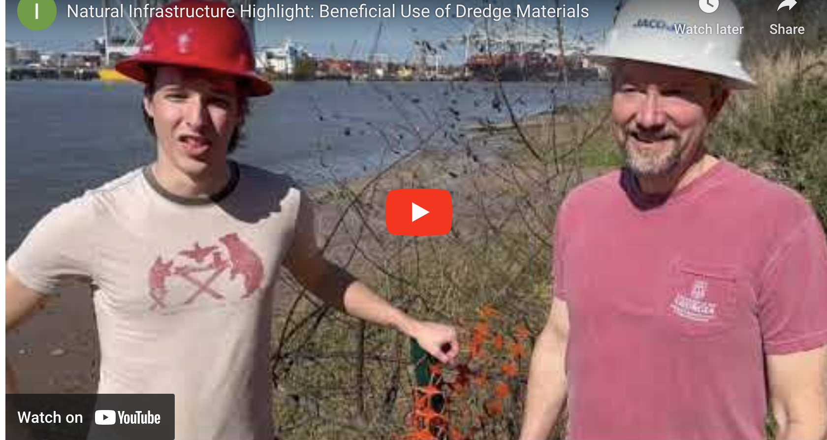 Beneficial Use of Dredge Materials: Video Highlight