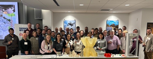 EWN Workshop Explores 3D Printing With Dredged Sediment for Nature-Inspired Infrastructure