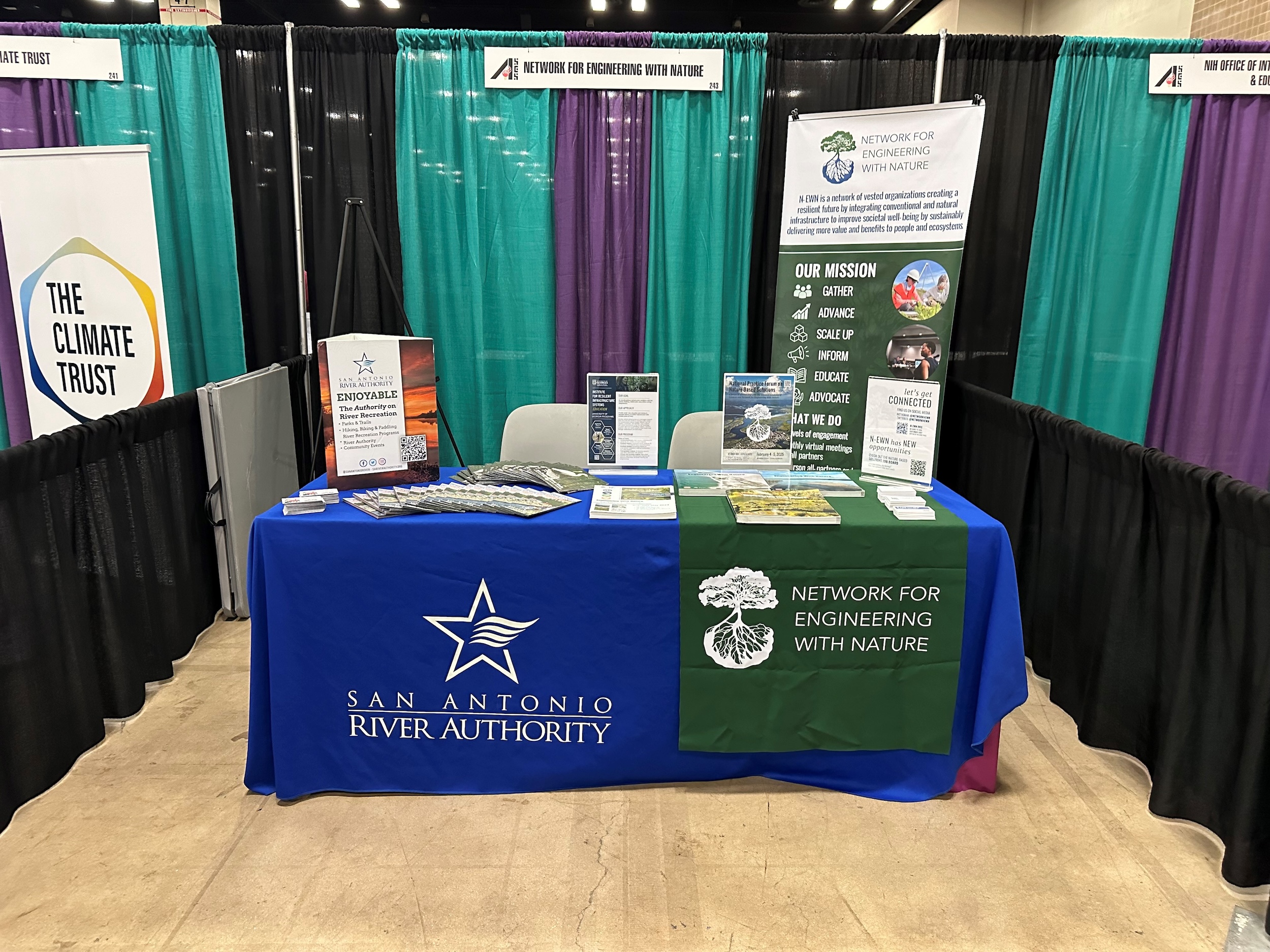Partners Represent N-EWN at 2024 AISES Conference